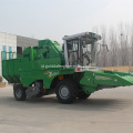 Self-propelled corn combine picker